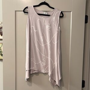 Chalet et ceci, sz M top, bamboo, cotton, spandex